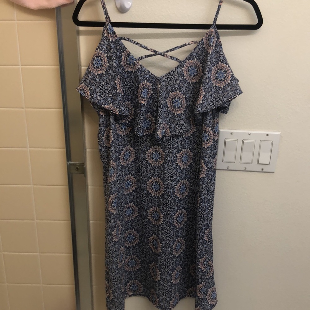 Aqua dress